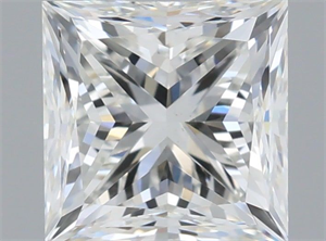 Picture of Natural Diamond 1.01 Carats, Princess with  Cut, I Color, VS2 Clarity and Certified by GIA