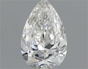 Picture of Natural Diamond 0.50 Carats, Pear with  Cut, G Color, SI1 Clarity and Certified by GIA
