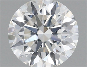 Picture of Natural Diamond 0.40 Carats, Round with Excellent Cut, F Color, VS2 Clarity and Certified by IGI