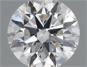 Natural Diamond 0.40 Carats, Round with Excellent Cut, H Color, VVS2 Clarity and Certified by GIA