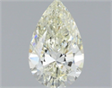 Natural Diamond 1.01 Carats, Pear with  Cut, K Color, VS2 Clarity and Certified by IGI