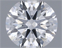 Natural Diamond 0.43 Carats, Round with Excellent Cut, F Color, I1 Clarity and Certified by GIA
