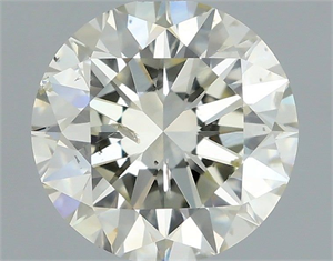 Foto Diamante Natural 0.81 quilates, Redondo , Color J, claridad SI2 y certificado IGI de