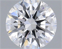 Natural Diamond 0.40 Carats, Round with Excellent Cut, D Color, SI1 Clarity and Certified by IGI