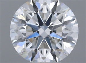 Picture of Natural Diamond 0.41 Carats, Round with Excellent Cut, E Color, SI1 Clarity and Certified by IGI