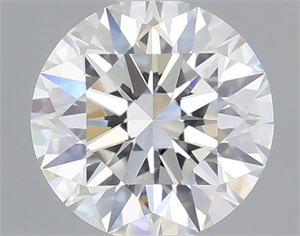 Picture of Natural Diamond 0.42 Carats, Round with Excellent Cut, G Color, VS1 Clarity and Certified by IGI