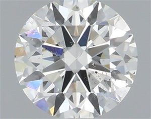 Picture of Natural Diamond 0.41 Carats, Round with Excellent Cut, G Color, SI1 Clarity and Certified by IGI
