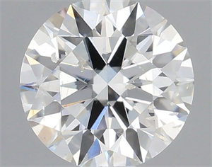 Picture of Natural Diamond 0.42 Carats, Round with Excellent Cut, G Color, SI1 Clarity and Certified by IGI