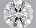 Natural Diamond 0.40 Carats, Round with Excellent Cut, G Color, SI1 Clarity and Certified by IGI