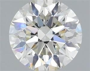 Picture of Natural Diamond 0.40 Carats, Round with Excellent Cut, H Color, VS2 Clarity and Certified by IGI