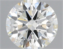 Diamante Natural 0.43 quilates, Redondo , Color H, claridad VS2 y certificado IGI