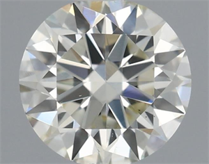 Foto Diamante Natural 0.40 quilates, Redondo , Color J, claridad VS2 y certificado IGI de