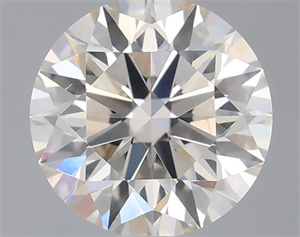 Picture of Natural Diamond 0.40 Carats, Round with Excellent Cut, J Color, VS2 Clarity and Certified by IGI