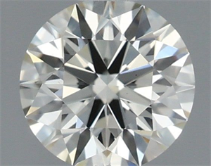 Foto Diamante Natural 0.42 quilates, Redondo , Color J, claridad VS1 y certificado IGI de