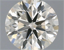 Diamante Natural 0.40 quilates, Redondo , Color J, claridad VS2 y certificado IGI