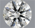 Diamante Natural 0.40 quilates, Redondo , Color J, claridad VS2 y certificado IGI