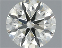 Diamante Natural 0.40 quilates, Redondo , Color J, claridad VS2 y certificado IGI