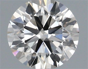 Picture of Natural Diamond 0.40 Carats, Round with Excellent Cut, J Color, SI1 Clarity and Certified by IGI