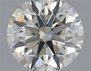 Picture of Natural Diamond 0.40 Carats, Round with Excellent Cut, J Color, SI1 Clarity and Certified by IGI
