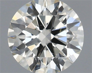 Foto Diamante Natural 0.40 quilates, Redondo , Color J, claridad SI1 y certificado IGI de