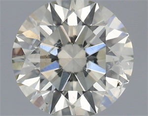 Foto Diamante Natural 0.40 quilates, Redondo , Color J, claridad SI2 y certificado IGI de