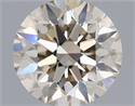 Natural Diamond 0.41 Carats, Round with Excellent Cut, K Color, VS2 Clarity and Certified by IGI
