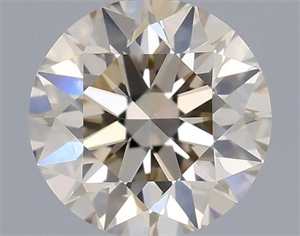 Picture of Natural Diamond 0.41 Carats, Round with Excellent Cut, K Color, VS2 Clarity and Certified by IGI
