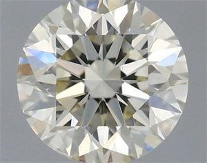Picture of Natural Diamond 0.40 Carats, Round with Excellent Cut, K Color, SI1 Clarity and Certified by IGI
