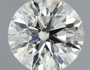 Picture of Natural Diamond 0.40 Carats, Round with Excellent Cut, K Color, SI1 Clarity and Certified by IGI