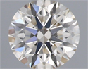 Natural Diamond 0.40 Carats, Round with Excellent Cut, K Color, VS2 Clarity and Certified by IGI