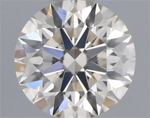 Picture of Natural Diamond 0.40 Carats, Round with Excellent Cut, K Color, VS2 Clarity and Certified by IGI