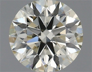 Picture of Natural Diamond 0.40 Carats, Round with Excellent Cut, K Color, SI1 Clarity and Certified by IGI