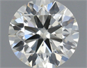 Natural Diamond 0.41 Carats, Round with Excellent Cut, K Color, VS2 Clarity and Certified by IGI