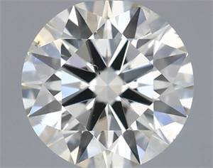 Picture of Natural Diamond 0.43 Carats, Round with Excellent Cut, K Color, VS2 Clarity and Certified by IGI