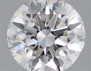 Picture of Natural Diamond 0.40 Carats, Round with Excellent Cut, F Color, SI1 Clarity and Certified by IGI