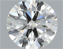 Natural Diamond 0.50 Carats, Round with Very Good Cut, I Color, VS1 Clarity and Certified by IGI