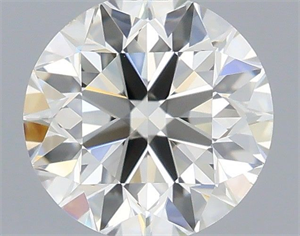 Picture of Natural Diamond 0.50 Carats, Round with Excellent Cut, I Color, VS1 Clarity and Certified by IGI