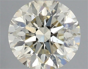 Foto Diamante Natural 0.50 quilates, Redondo , Color L, claridad SI2 y certificado IGI de