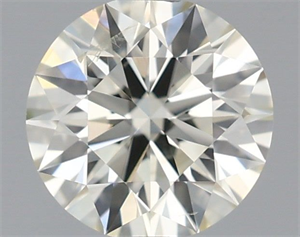 Picture of Natural Diamond 0.58 Carats, Round with Excellent Cut, L Color, SI2 Clarity and Certified by IGI