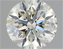 Diamante Natural 0.70 quilates, Redondo , Color J, claridad VS1 y certificado IGI