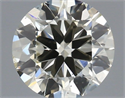 Natural Diamond 0.50 Carats, Round with Very Good Cut, L Color, SI1 Clarity and Certified by IGI