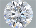 Natural Diamond 0.45 Carats, Round with Excellent Cut, D Color, VS1 Clarity and Certified by IGI
