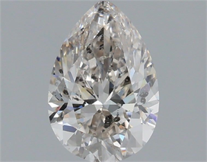 Picture of Natural Diamond 1.00 Carats, Pear with  Cut, I Color, SI2 Clarity and Certified by IGI