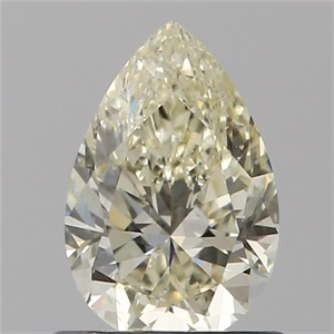 Picture of Natural Diamond 0.70 Carats, Pear with  Cut, N Color, SI2 Clarity and Certified by GIA