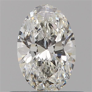 Picture of Natural Diamond 0.44 Carats, Oval with  Cut, G Color, VS2 Clarity and Certified by GIA