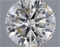 Diamante Natural 0.40 quilates, Redondo , Color J, claridad I1 y certificado IGI
