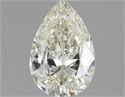 Natural Diamond 1.01 Carats, Pear with  Cut, L Color, SI1 Clarity and Certified by GIA