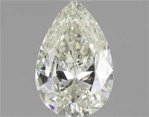 Picture of Natural Diamond 1.01 Carats, Pear with  Cut, L Color, SI1 Clarity and Certified by GIA