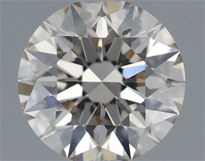 Picture of Natural Diamond 0.40 Carats, Round with Excellent Cut, L Color, SI1 Clarity and Certified by GIA