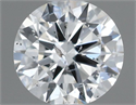 Natural Diamond 0.50 Carats, Round with Excellent Cut, F Color, SI2 Clarity and Certified by IGI